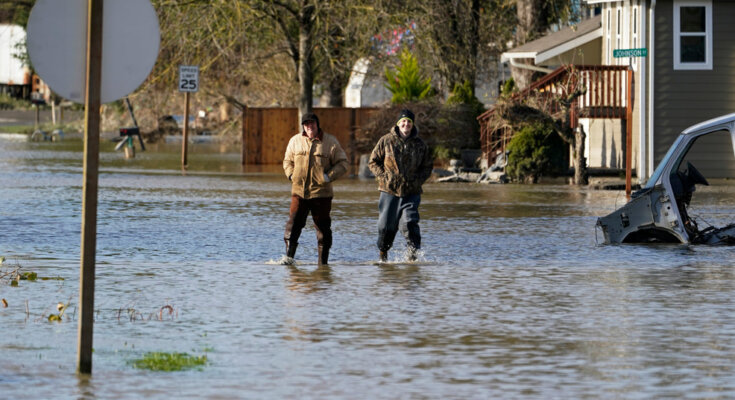 Washington state flooding 2025