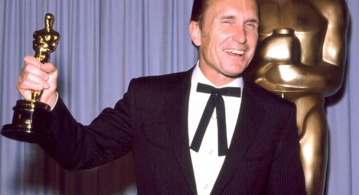Academy Award-winning actor Robert Duvall (1931-2026), famous for his roles in The Godfather and Apocalypse Now.